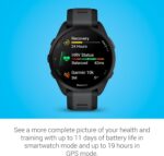 خرید GARMIN Forerunner 165-43mm, Black | Lightweight GPS Runners از آمازون امارات