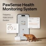 خرید PETLIBRO App Monitoring Cat Water Fountain, 2.5L/84oz Dockstream از آمازون امارات