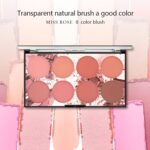 خرید MISS ROSE M 8 Colors Face Blush Palette, از آمازون امارات