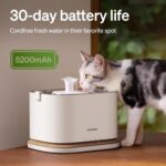 خرید PETLIBRO Dockstream 2 Cordless Smart Pet Fountain,5200mAh Battery از آمازون امارات
