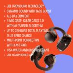 خرید JBL Soundgear Clips True Wireless Open-Ear Headphones, SonicArc از آمازون امارات