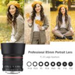 خرید Morelian 85mm F1.8 Large Aperture Medium Telephoto Full از آمازون امارات
