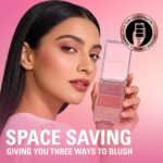 خرید Revolution, Blush Icon Palette, Cream & Pressed Powder از آمازون امارات