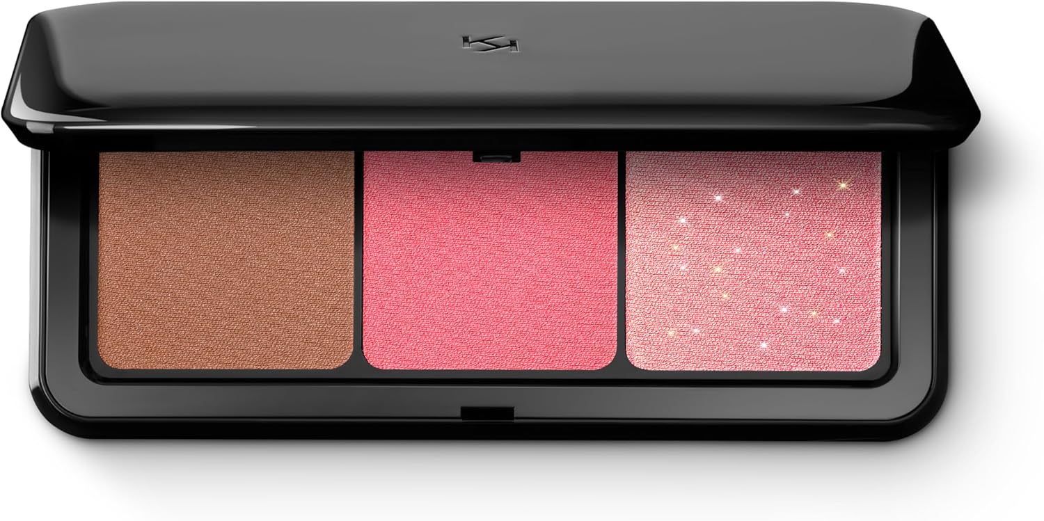 Kiko Milano Multi Finish Trio Blush, 03 Pink 1 خرید کیکو میلانو بلاش سهکاره