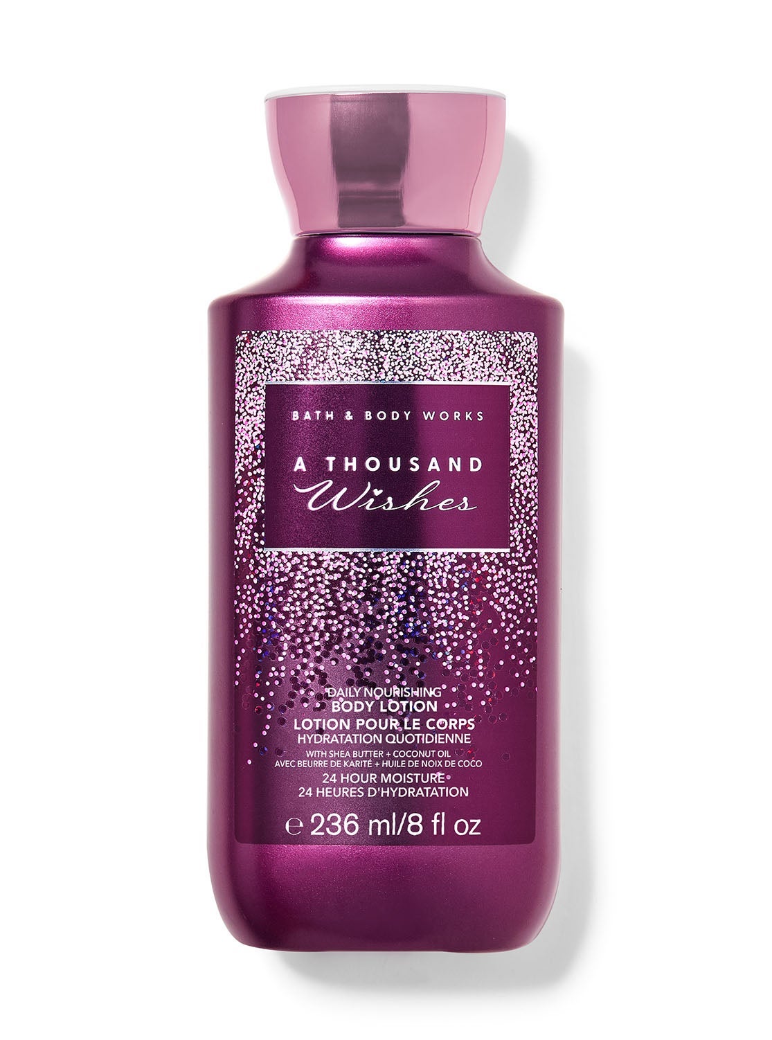 Bath & Body Works A Thousand Wishes Daily Nourishing Body Lotion 8 fl oz / 236 mL خرید Bath & Body Works هزار آرزو